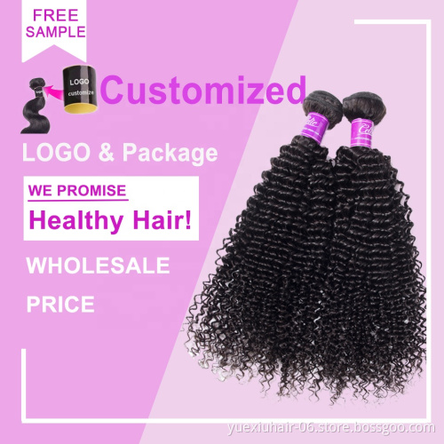 Wholesale Amazing High Grade 1 donor 100% Real Virgin Brazilian Indian Human Hair Bundles with Lace Closure for Black Women